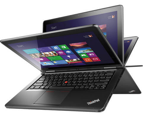 На ноутбуке Lenovo ThinkPad S1 Yoga мигает экран